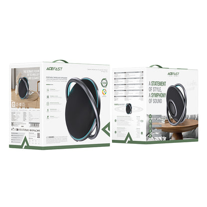 Enceinte Bluetooth Acefast K5 Pro, 100W, RGB, Étanche, Noire