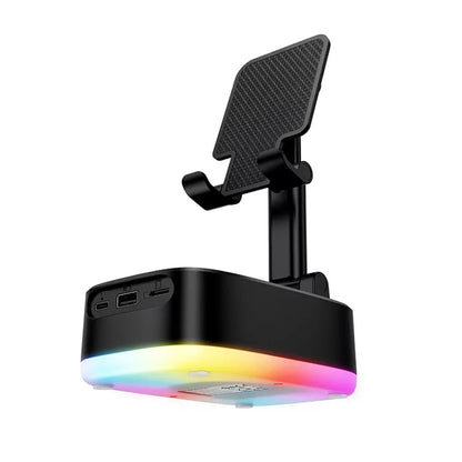 Enceinte Bluetooth Borofone BR200 Marea 2en1, 5W, TWS, RGB, Noire