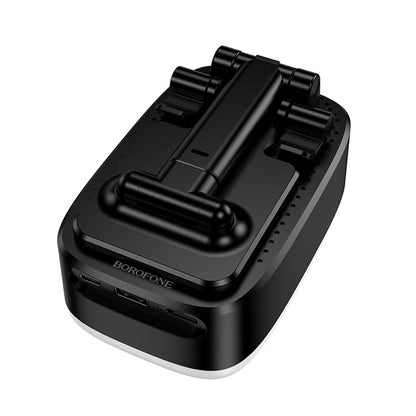 Enceinte Bluetooth Borofone BR200 Marea 2en1, 5W, TWS, RGB, Noire