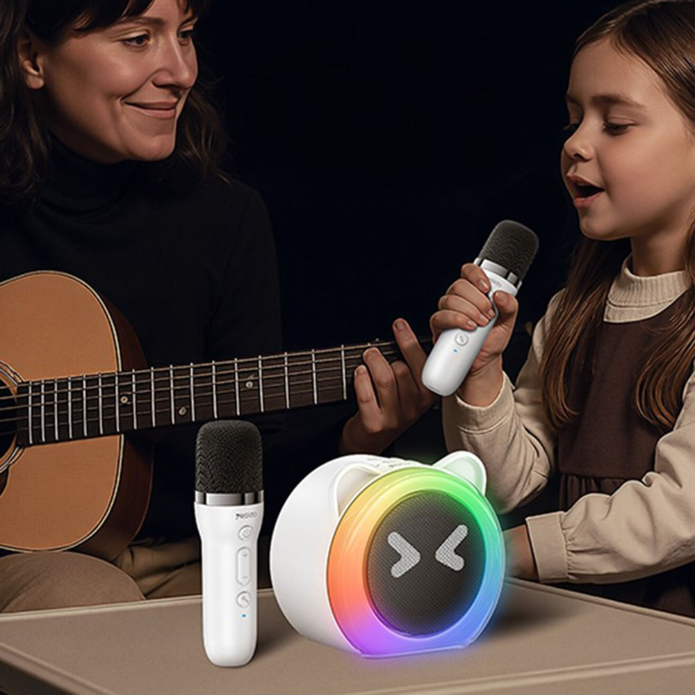 Enceinte Bluetooth Yesido YSW36 Kids, 5W, Karaoke, Blanche