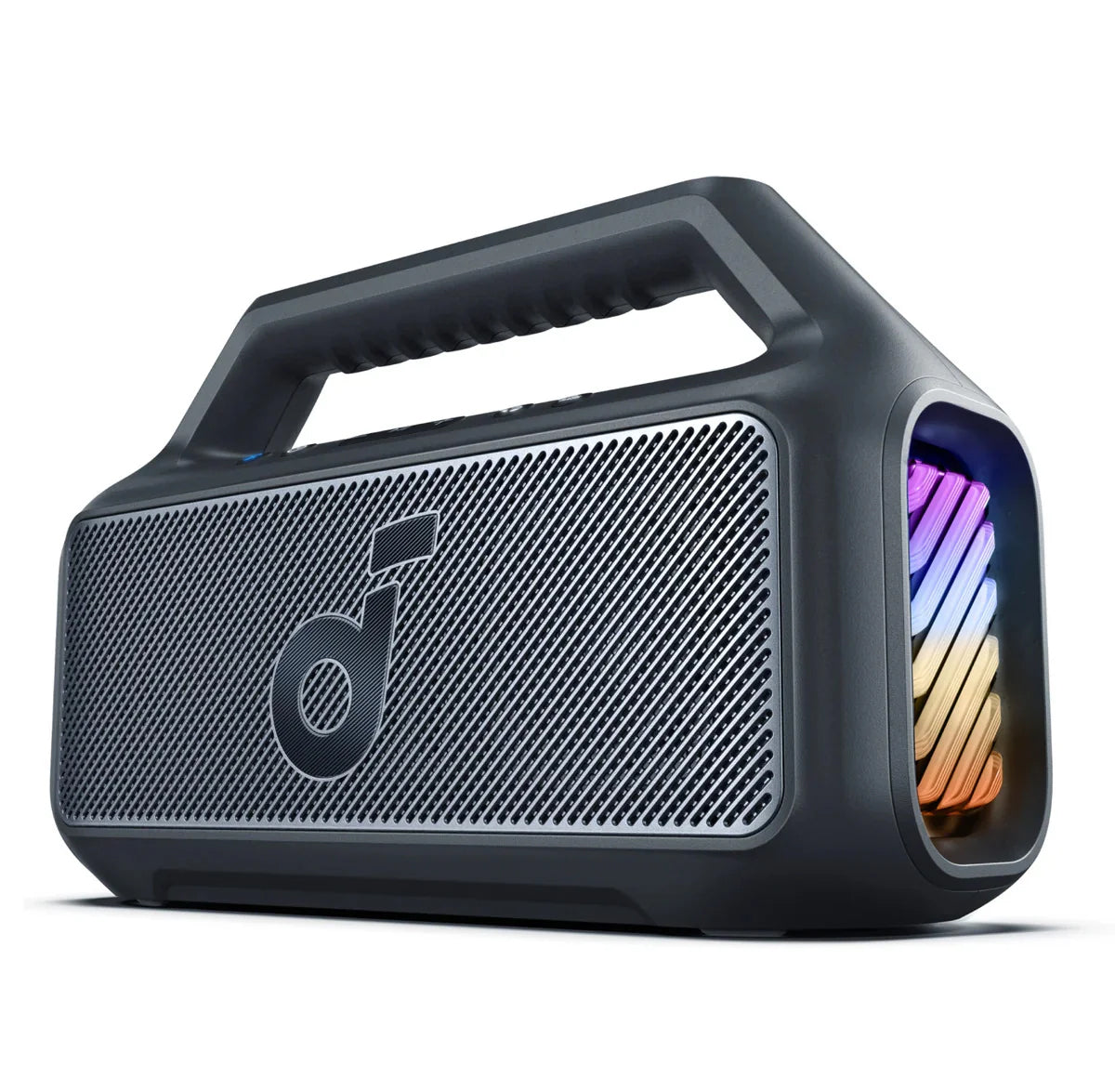 Enceinte portable Bluetooth Anker SoundCore Boom 2, 80W, RGB, étanche, noire A3138011 