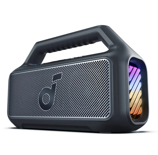 Enceinte portable Bluetooth Anker SoundCore Boom 2, 80W, RGB, étanche, noire A3138011 