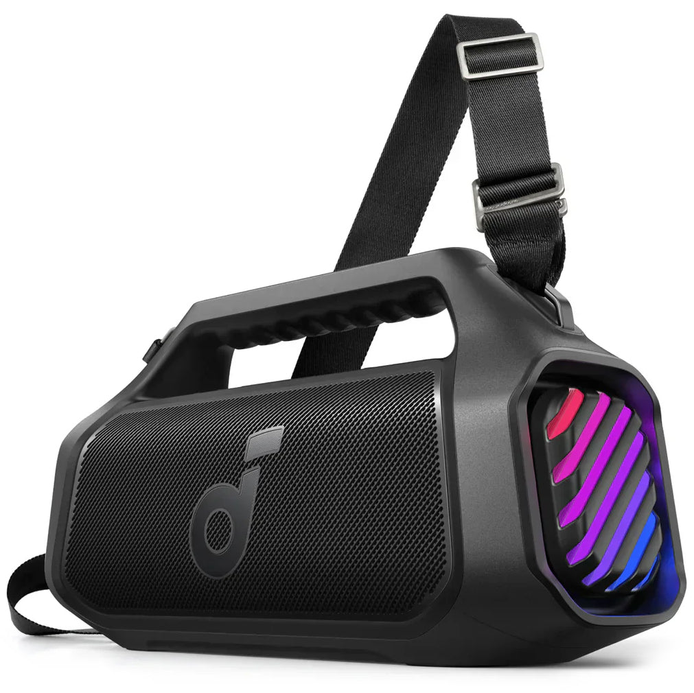Enceinte Portable Bluetooth Anker SoundCore Boom 2 Plus, 140W, TWS, RGB, Étanche, Noire A3134011