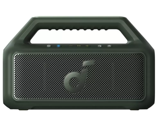 Enceinte Portable Bluetooth Anker SoundCore Boom 2 Nouvelle Version, 80W, TWS, RGB, Étanche, Verte A3138062
