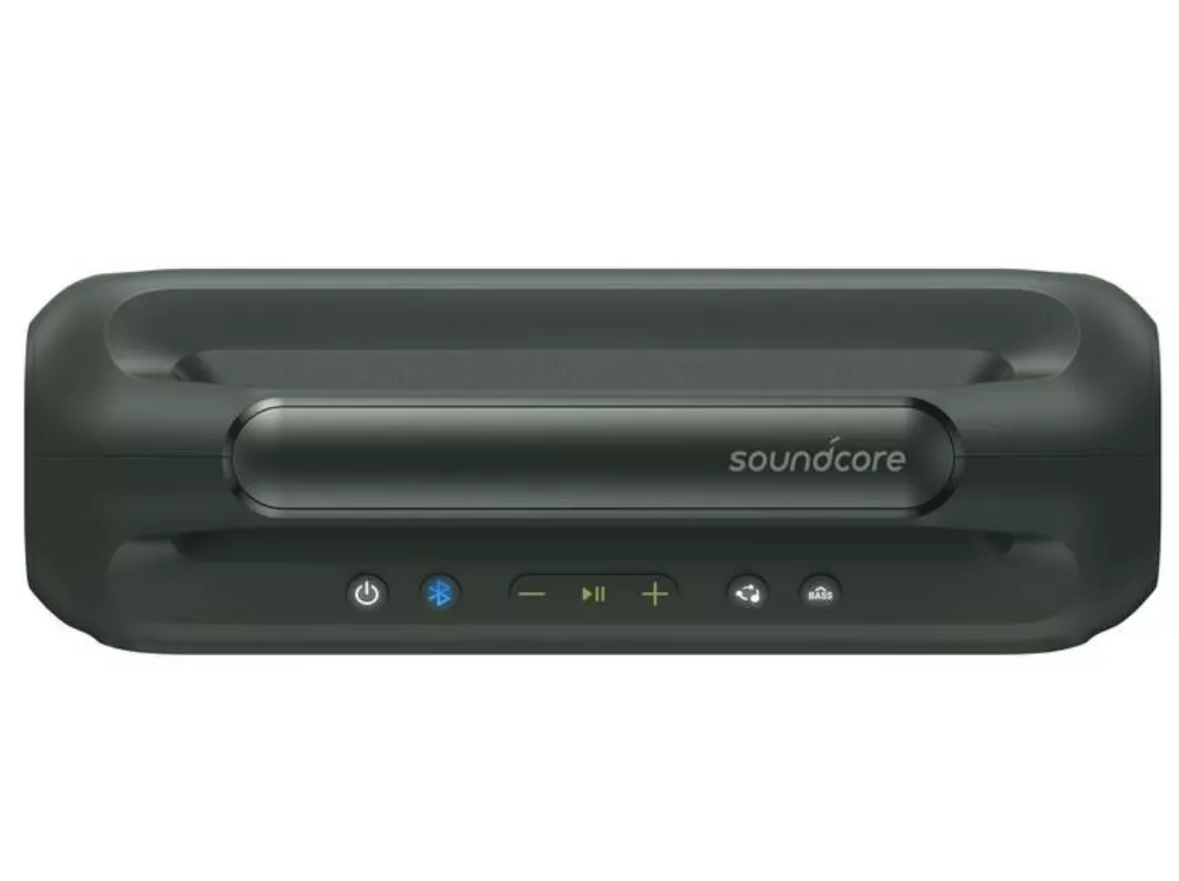Enceinte Portable Bluetooth Anker SoundCore Boom 2 Nouvelle Version, 80W, TWS, RGB, Étanche, Verte A3138062