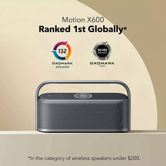 Enceinte Portable Bluetooth Anker SoundCore Motion X600, 50W, Étanche, Noire A3130011