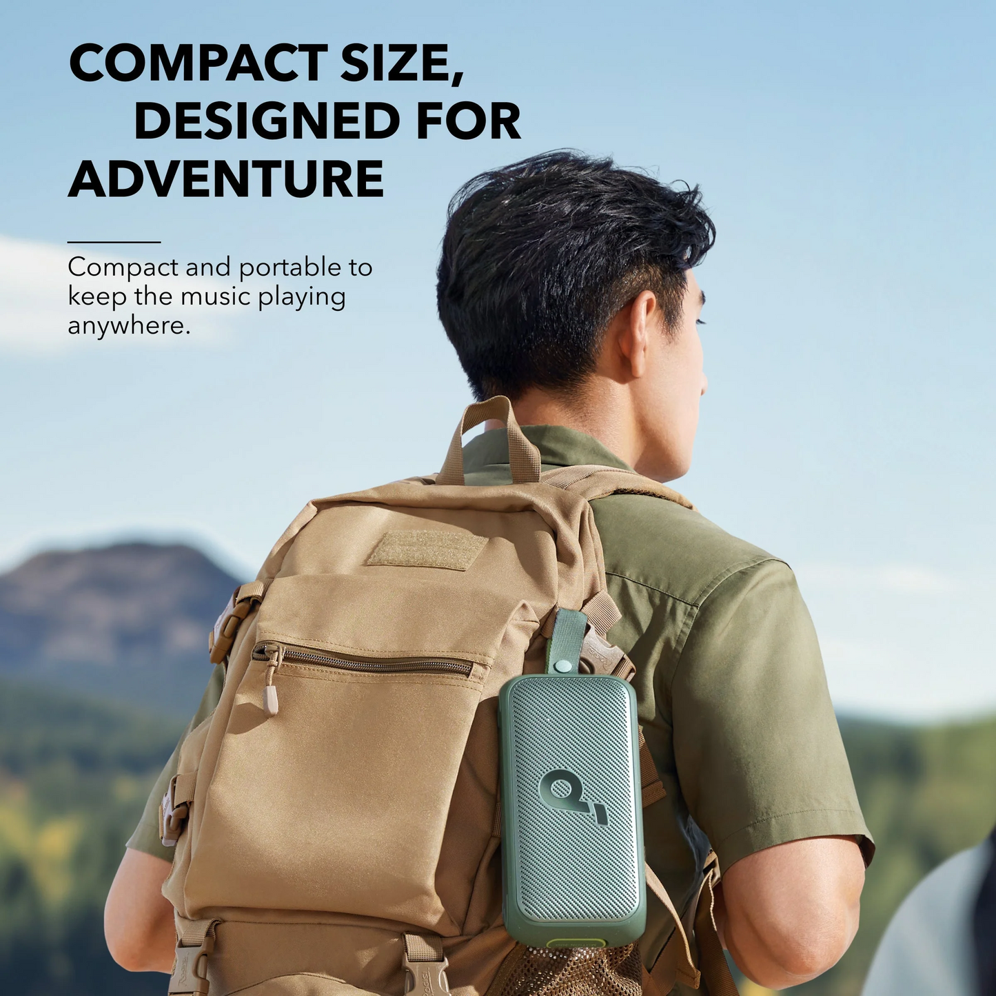 Enceinte Portable Bluetooth Anker SoundCore Motion 300, 30W, TWS, Étanche, Vert A3135061