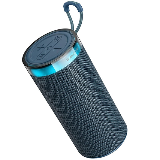 Enceinte Portable Bluetooth Borofone BR105 Loud, 10W, TWS, RGB, Bleu marine