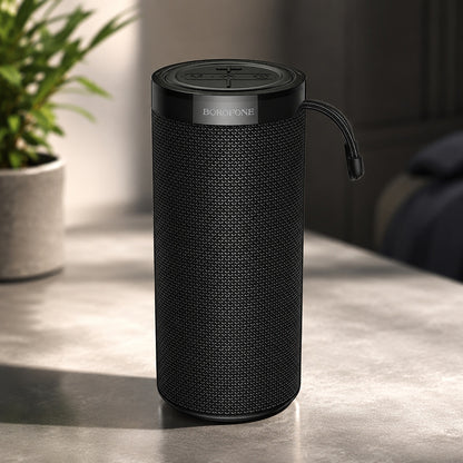 Enceinte Portable Bluetooth Borofone BR105 Loud, 10W, TWS, RGB, Bleu marine
