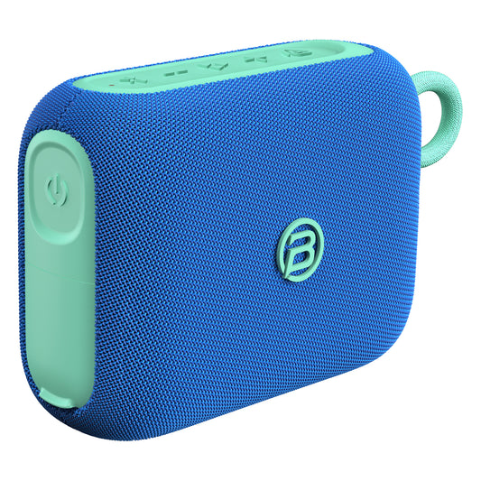 Enceinte Bluetooth Portable Bugani Rove Go 5, 12W, TWS, Étanche, Bleue
