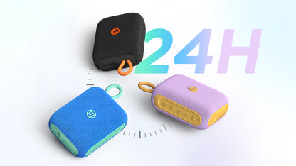 Enceinte Bluetooth Portable Bugani Rove Go 5, 12W, TWS, Étanche, Bleue