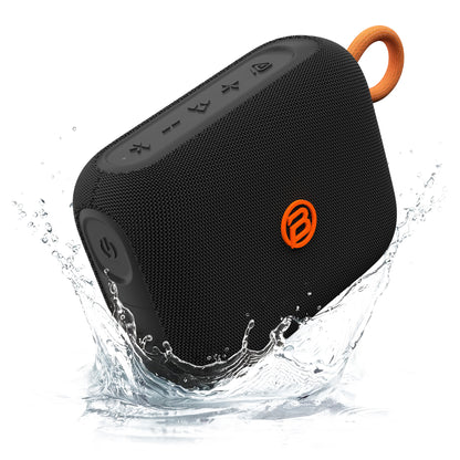 Bugani Rove Go 5 Portable Bluetooth Speaker, 12W, TWS, Waterproof, Black