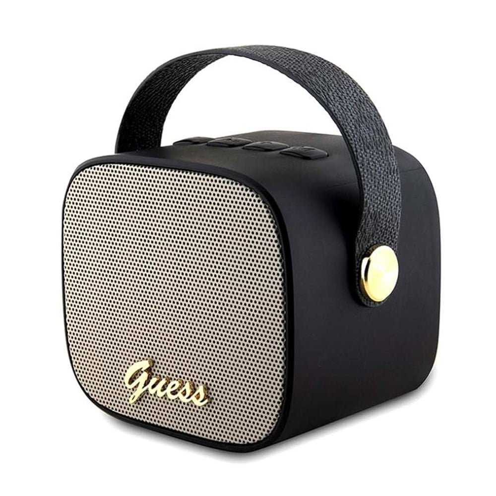 Enceinte Portable Bluetooth Guess 4G Script Logo, 5W, Noire