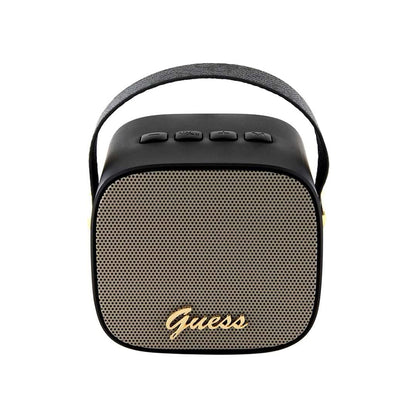 Enceinte Portable Bluetooth Guess 4G Script Logo, 5W, Noire