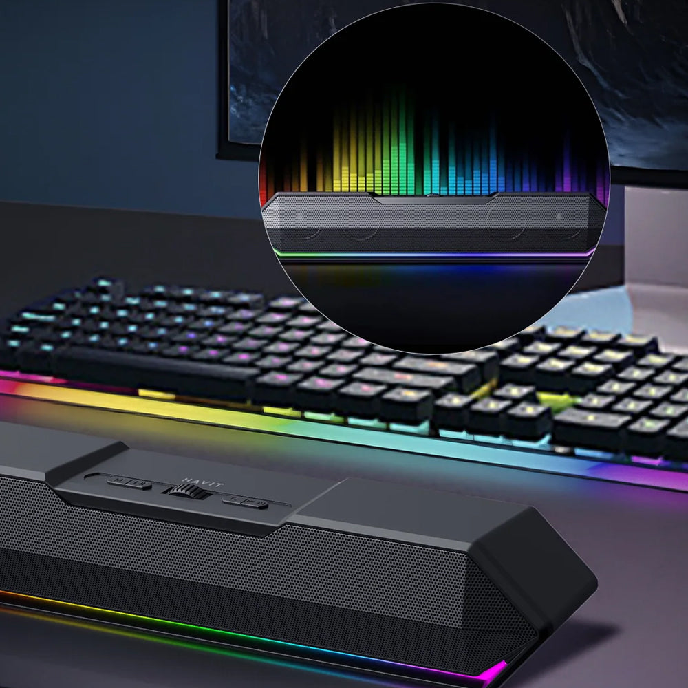 Enceinte Bluetooth HAVIT SK772BT, 10W, Noire