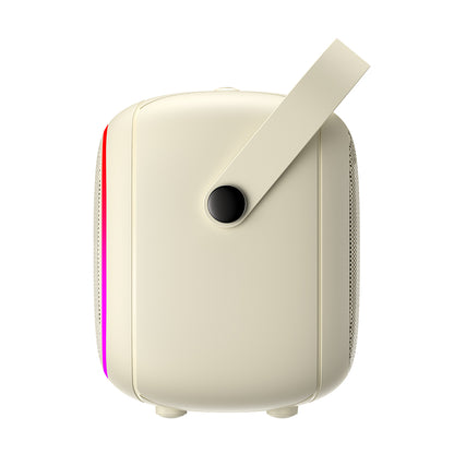 Enceinte Portable Bluetooth HAVIT SK818BT Karaoke, 5W, RGB, Étanche, Beige