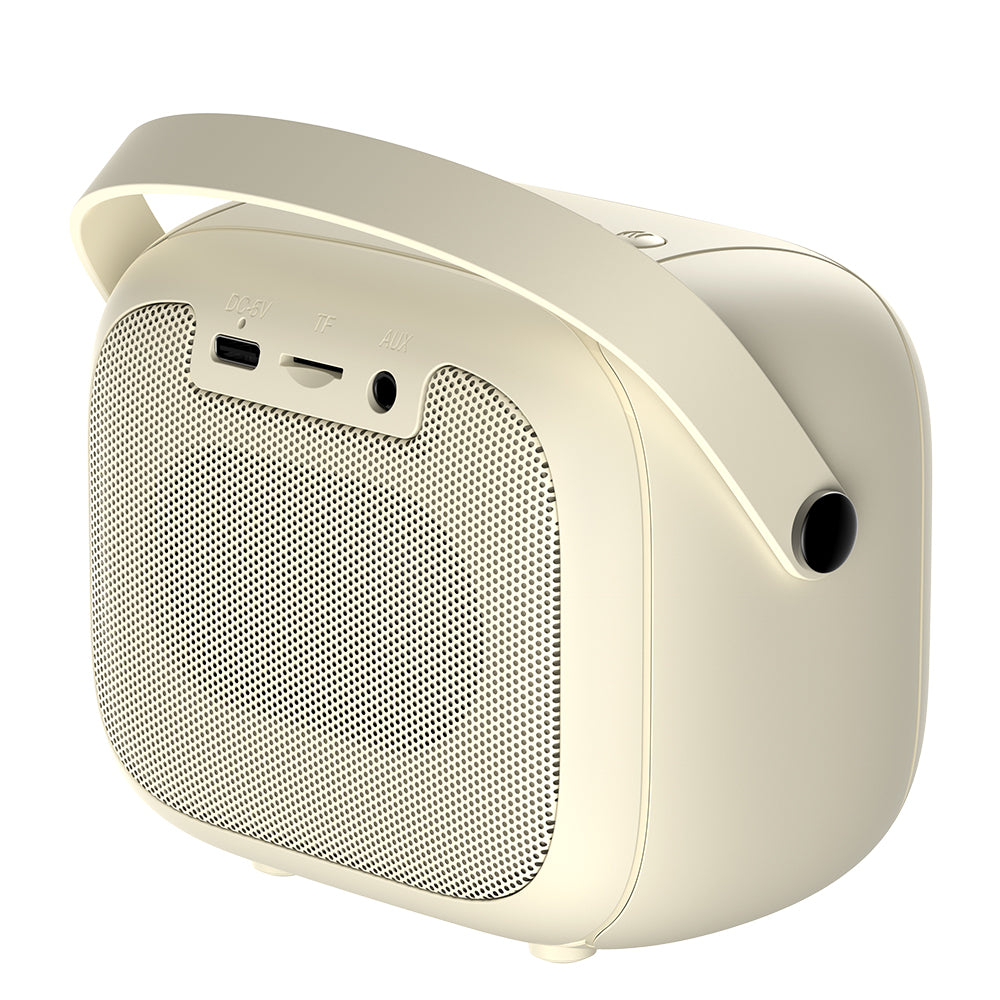 Enceinte Portable Bluetooth HAVIT SK818BT Karaoke, 5W, RGB, Étanche, Beige