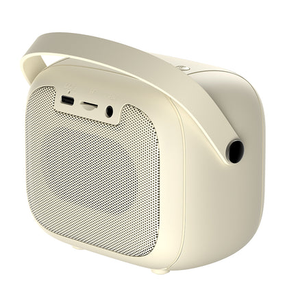 Enceinte Portable Bluetooth HAVIT SK818BT Karaoke, 5W, RGB, Étanche, Beige
