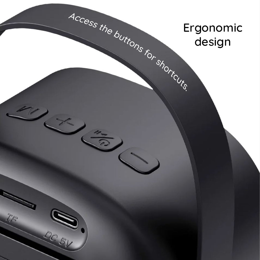 Enceinte Portable Bluetooth HAVIT SK819BT Karaoke, 5W, Noire