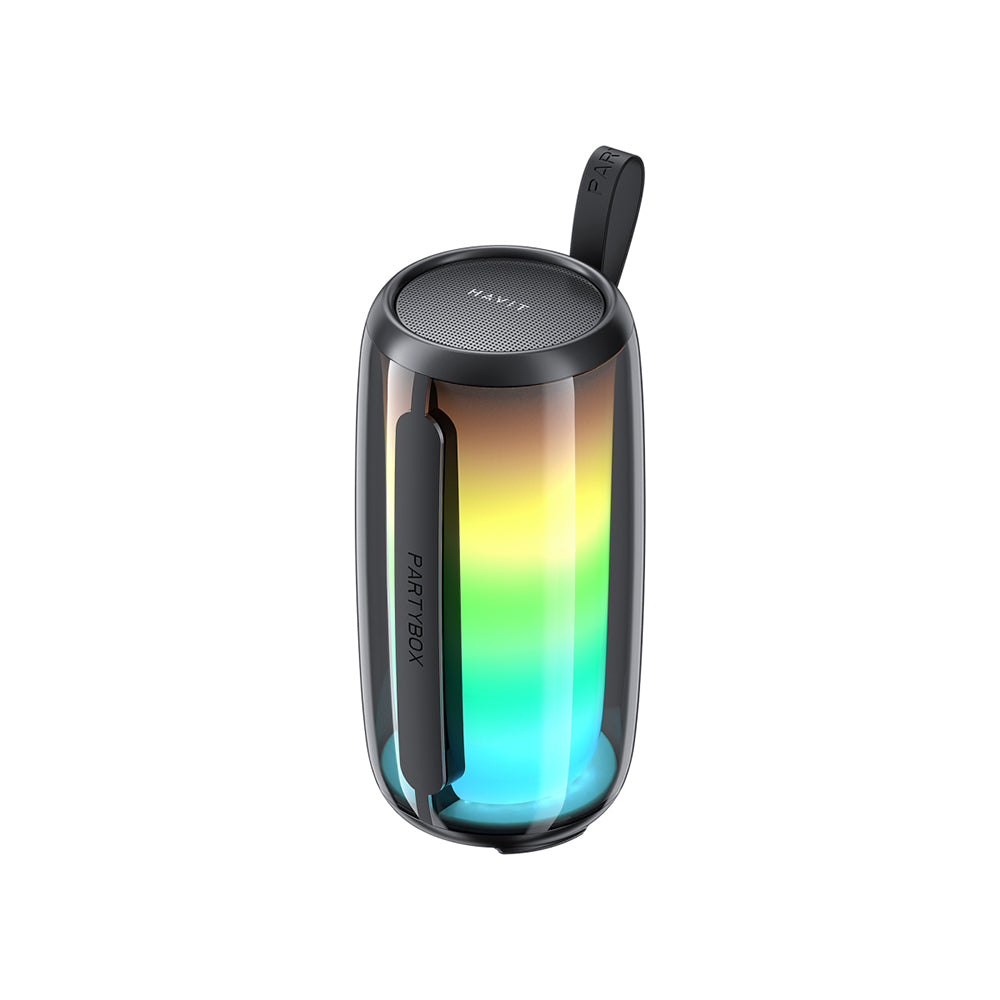 Enceinte Portable Bluetooth HAVIT SK879BT, 8W, RGB, Étanche, Noire