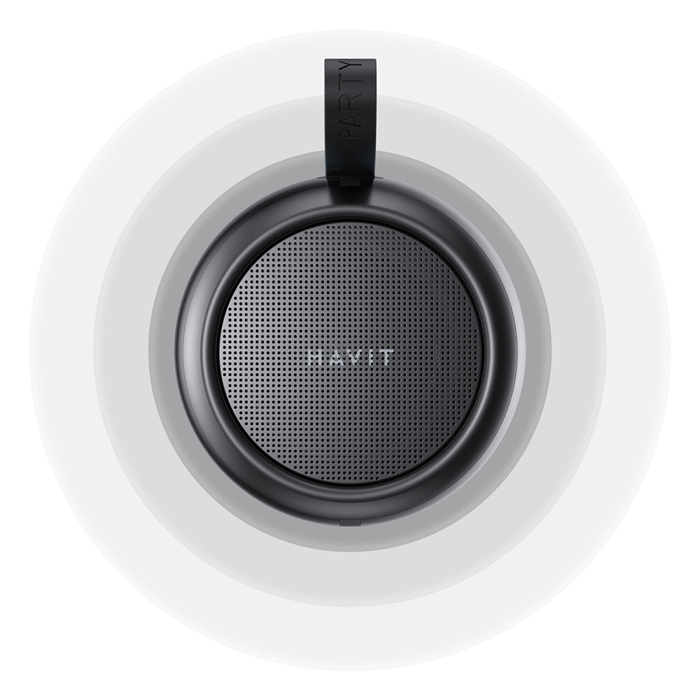 Enceinte Portable Bluetooth HAVIT SK879BT, 8W, RGB, Étanche, Noire