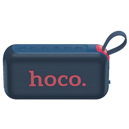 Enceinte Portable Bluetooth HOCO HC32, 2 x 10W, TWS, RGB, Bleu Marine