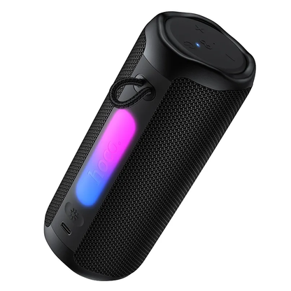 Enceinte Bluetooth Portable HOCO HC50, 8W, TWS, RGB, Étanche, Noire