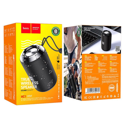 Enceinte Portable Bluetooth HOCO HC1, 5W, TWS, Étanche, Noire