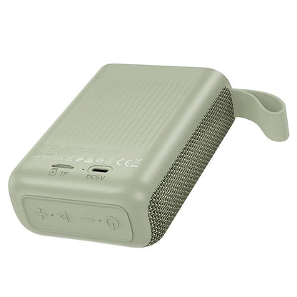 Enceinte Portable Bluetooth HOCO HC34, 5W, TWS, Étanche, Verte