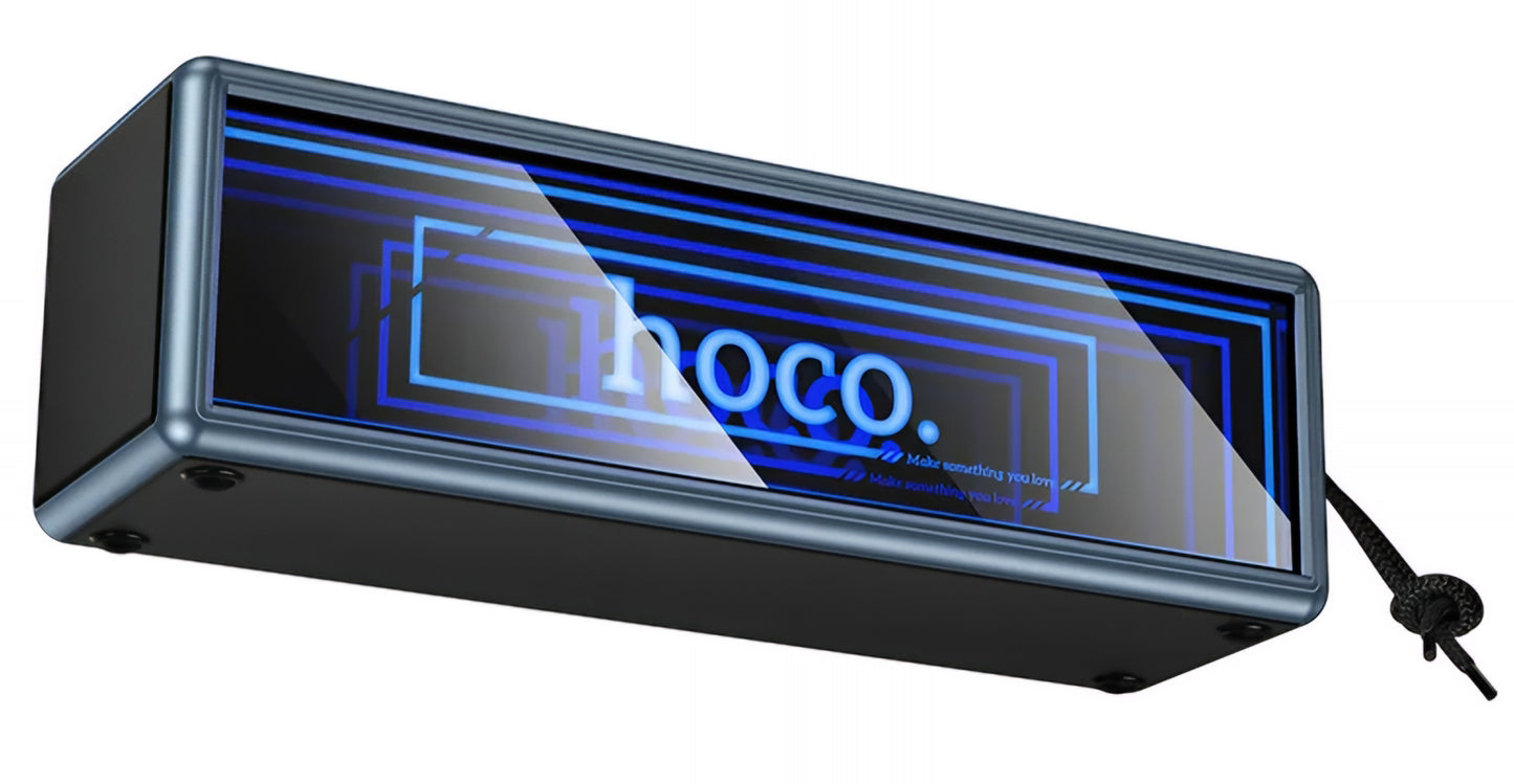 Enceinte Portable Bluetooth HOCO HC40, 2 x 10W, TWS, RGB, Noire