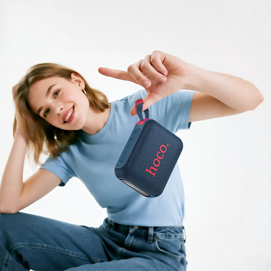 Enceinte Portable Bluetooth HOCO HC31, 10W, TWS, RGB, Étanche, Bleu Marine