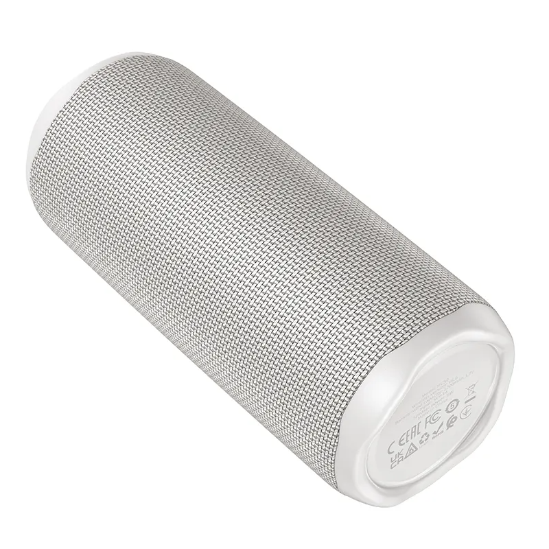 Enceinte Portable Bluetooth HOCO HC50, 8W, TWS, RGB, Étanche, Blanche