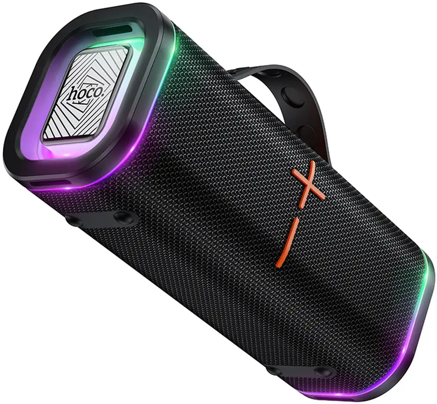 Enceinte Bluetooth Portable HOCO HC51, 30W, TWS, RGB, Noire