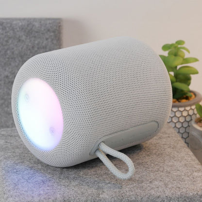 Enceinte Portable Bluetooth HOCO HC30, 5W, TWS, RGB, Gris