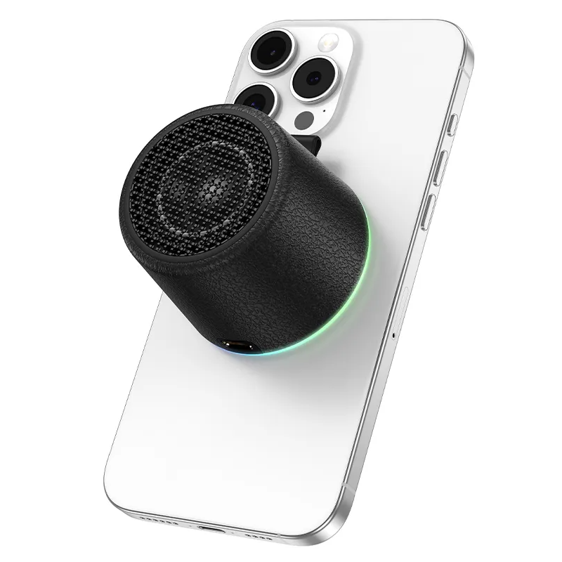 Enceinte Portable Bluetooth HOCO HC49 Mini Magnétique, 8W, TWS, Noire