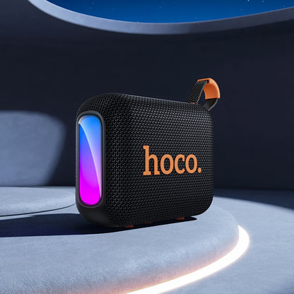 Enceinte Portable Bluetooth HOCO HC31, 10W, TWS, RGB, Étanche, Noire