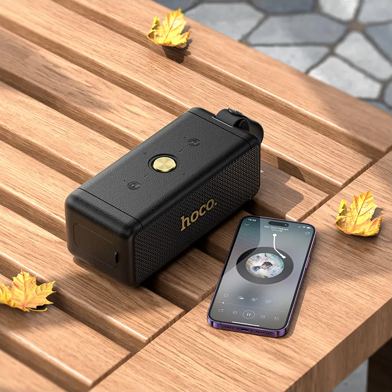 Enceinte Portable Bluetooth HOCO HT1 Pro, 16W, TWS, Noire
