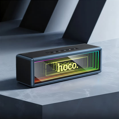Enceinte Portable Bluetooth HOCO HC40, 2 x 10W, TWS, RGB, Noire