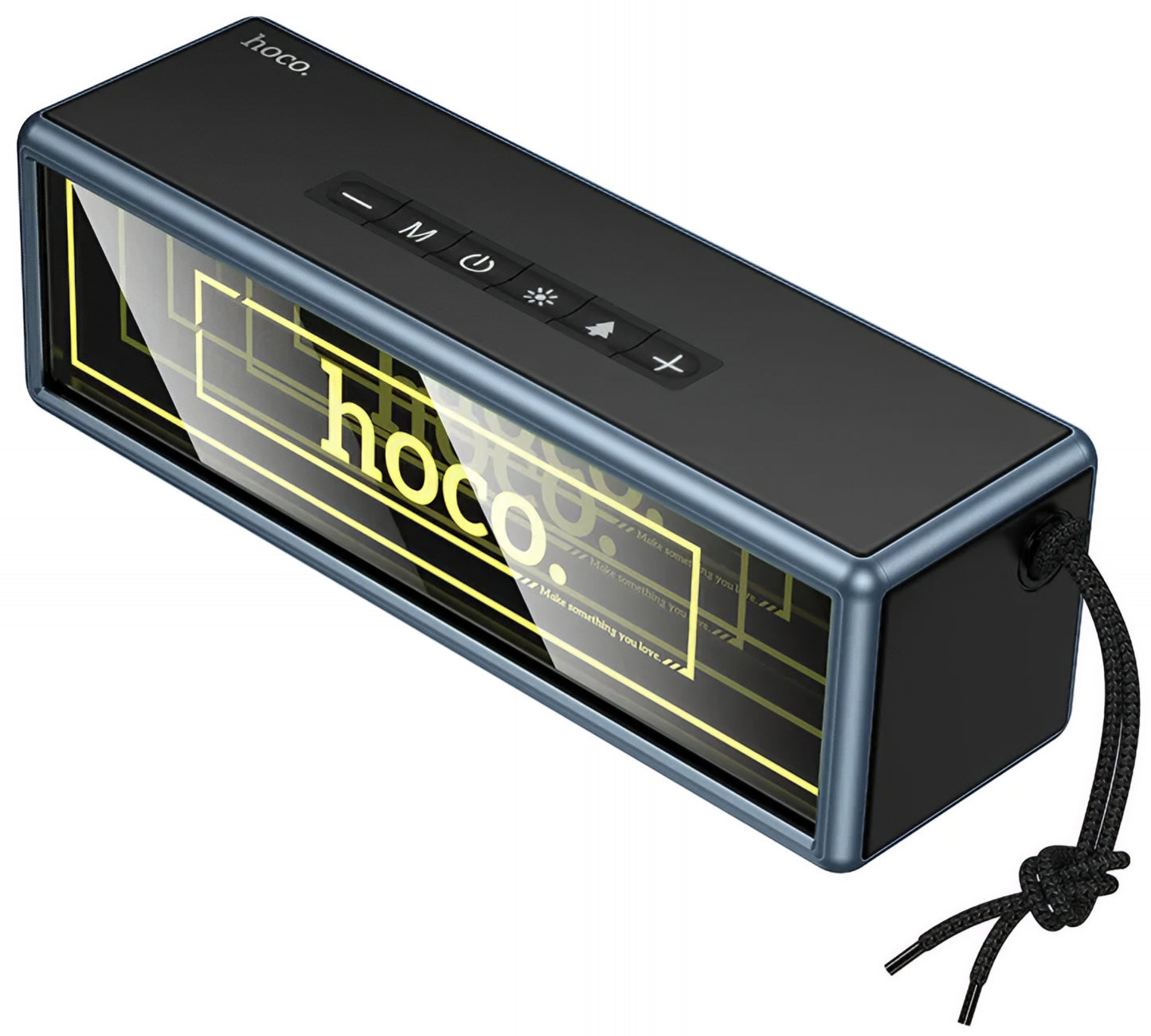 Enceinte Portable Bluetooth HOCO HC40, 2 x 10W, TWS, RGB, Noire