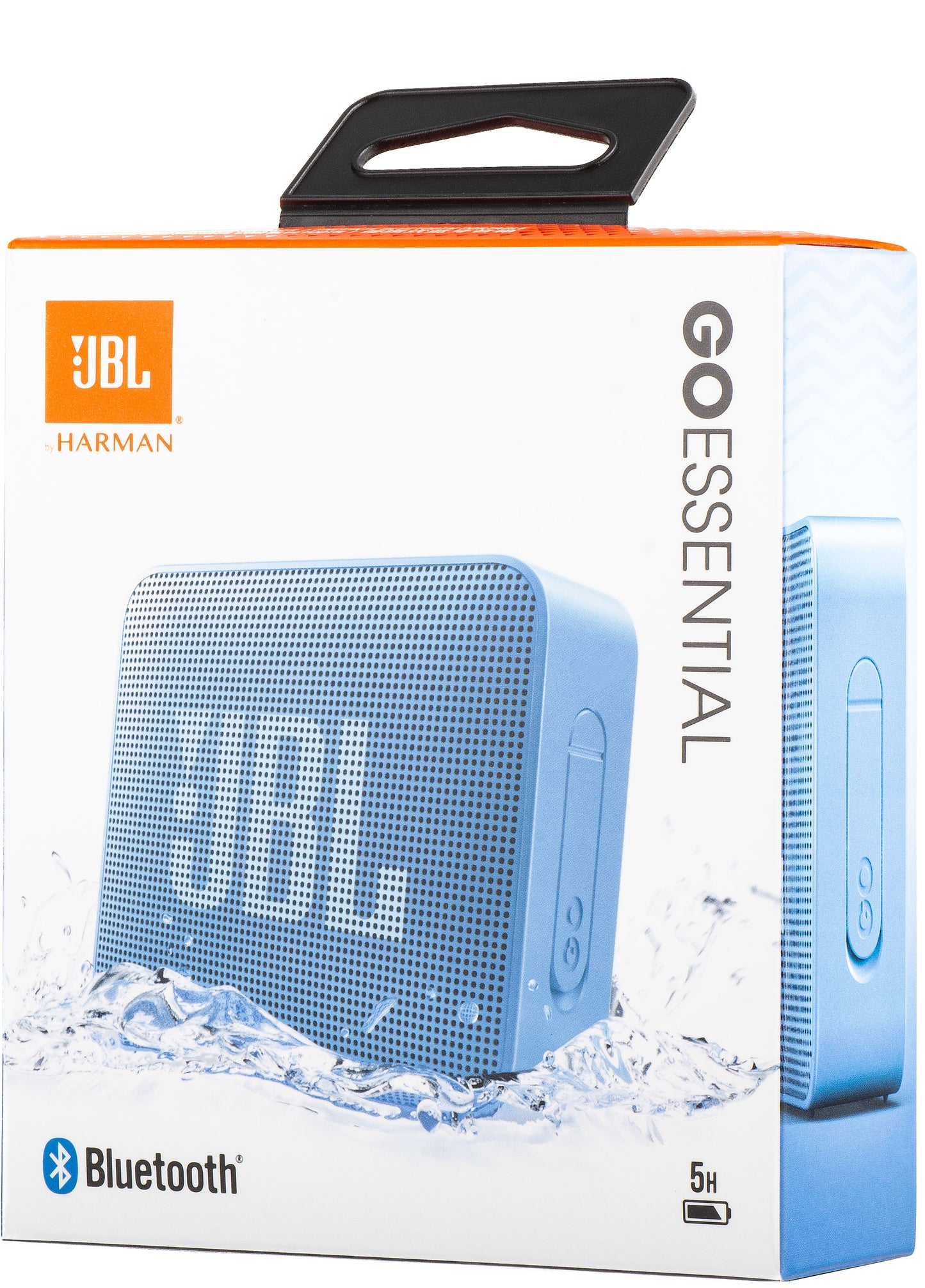 JBL Go Essential Enceinte Bluetooth portable, 3,1 W, PartyBoost, étanche, bleu JBLGOESBLU 