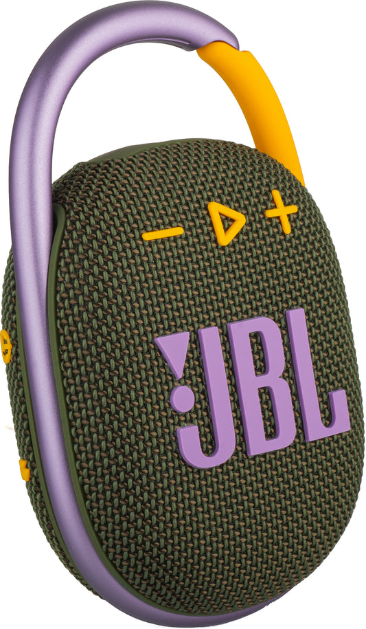 Enceinte portable Bluetooth JBL Clip 4, 5W, son pro, étanche, verte JBLCLIP4GRN