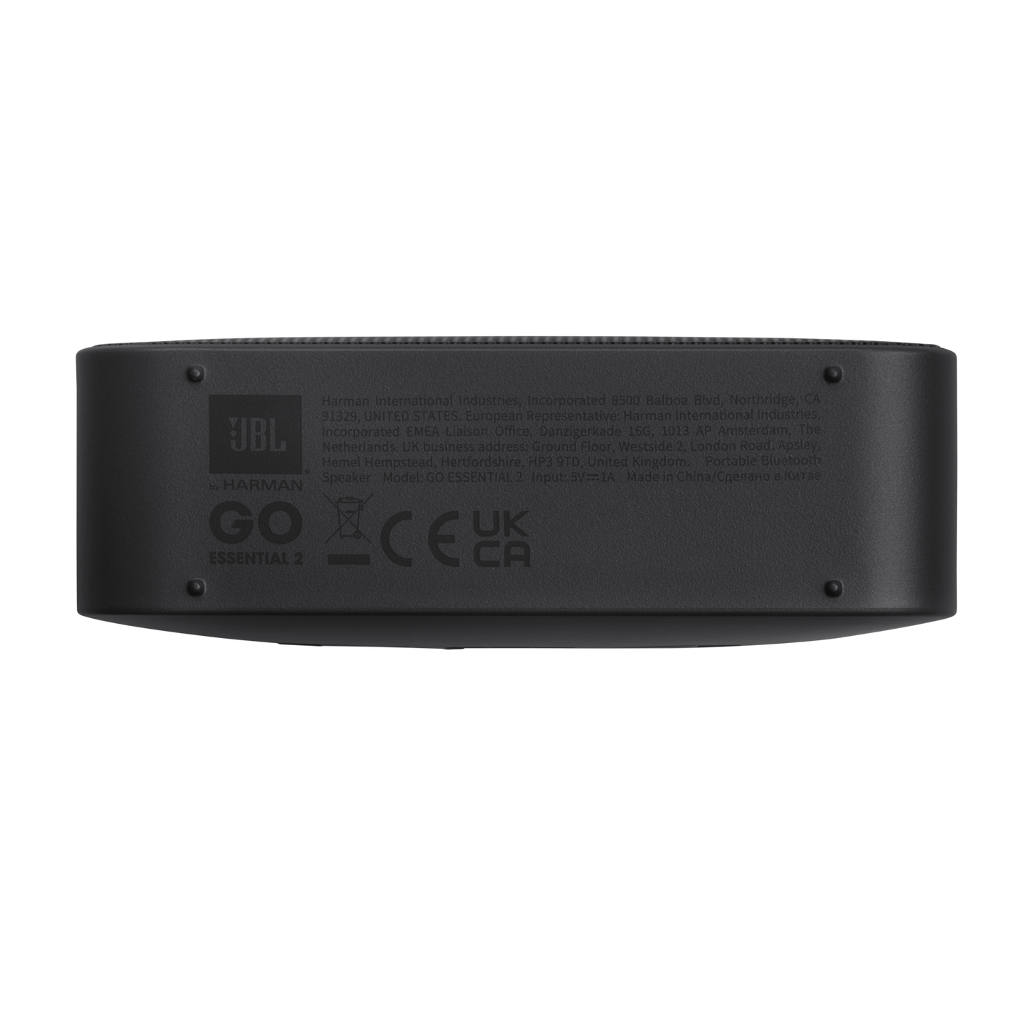 Enceinte Portable Bluetooth JBL Go Essential 2, 3.1W, Pro Sound, Étanche, Noire JBLGOES2BLKCN