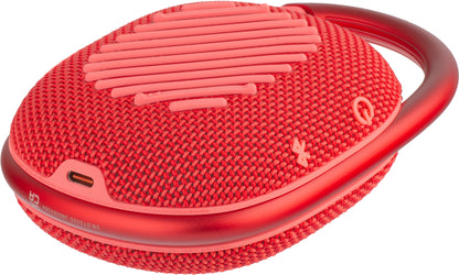 Enceinte portable Bluetooth JBL Clip 4, 5W, son pro, étanche, rose JBLCLIP4RED