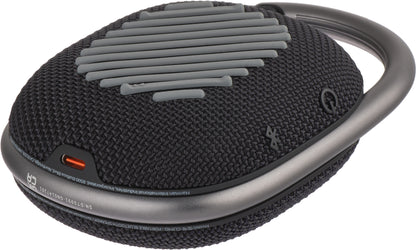 Enceinte portable Bluetooth JBL Clip 4, 5W, son Pro, étanche, noir JBLCLIP4BLK