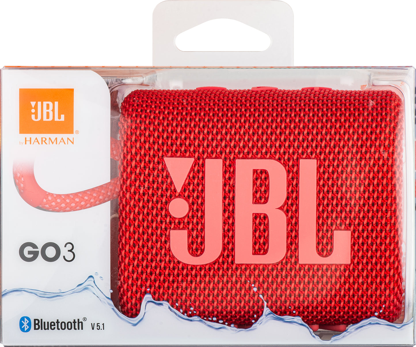 Enceinte portable Bluetooth JBL GO 3, 4.2W, son pro, étanche, rose JBLGO3RED