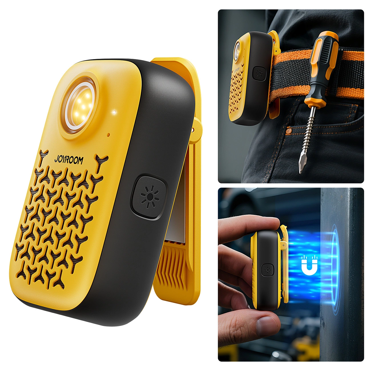 Enceinte Portable Bluetooth Joyroom Maya JR-MS03, 5W, Étanche, Jaune