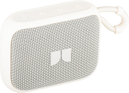 Enceinte Bluetooth Portable Monster S520, 5W, TWS, RGB, Étanche, Crème Clair