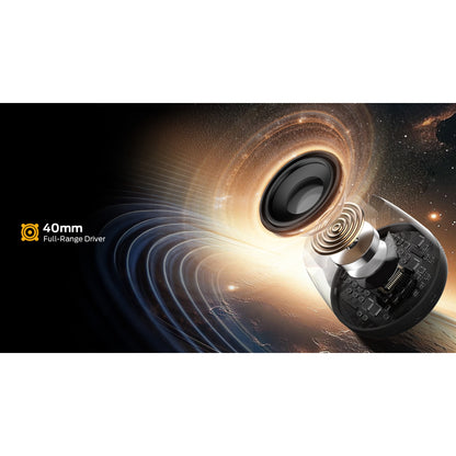 Enceinte Portable Bluetooth Monster Mag Flux, 5W, TWS, RGB, Noire
