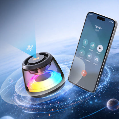 Enceinte Portable Bluetooth Monster Mag Flux, 5W, TWS, RGB, Noire