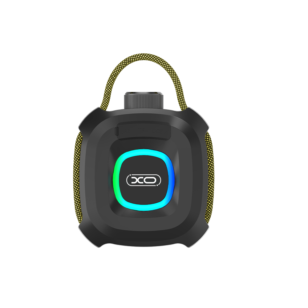 Portable Bluetooth Speaker XO Design F77, TWS, RGB, Waterproof, Black